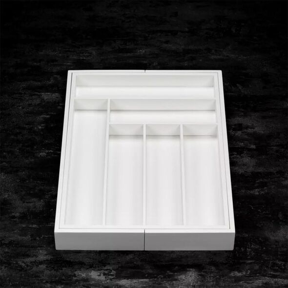 KingHoff WKŁAD BAMBUSOWY DO SZUFLADY KINGHOFF KH-1748 biały 13512108 5908287217485