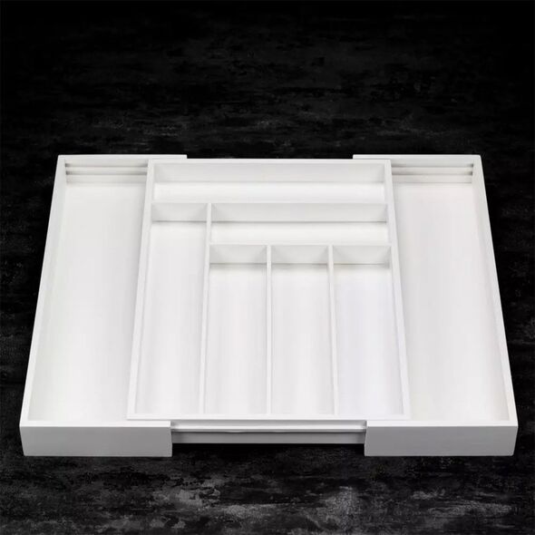 KingHoff WKŁAD BAMBUSOWY DO SZUFLADY KINGHOFF KH-1748 biały 13512108 5908287217485