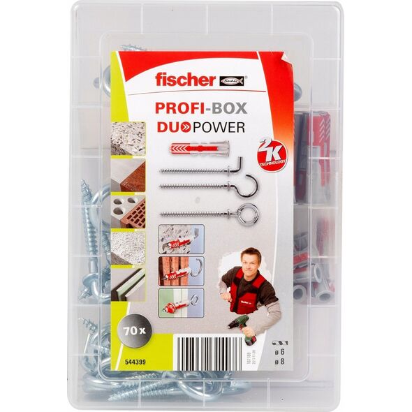 Fischer FISCHER ZESTAW KOŁKÓW PROFIBOX DUOPOWER + HAKI 13514095 4048962314076