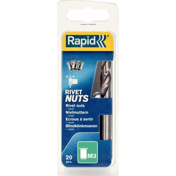 Zszywacz Rapid nitonakrętki m3+wiertło 13516080 4051661021046