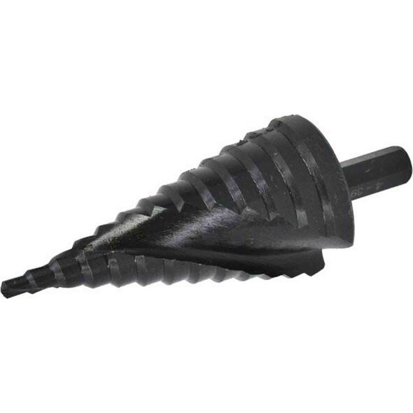 Wiertło AWTools AW WIERTŁO STOPNIOWE SPIRALNE/ 4-52mm/ AICrN/ CZARNE 13520428 5903678616199