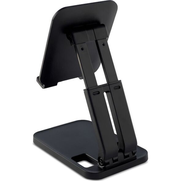Podstawka Hurtel Składana podstawka stojak na telefon tablet do 12.9'' czarny Składana podstawka stojak na telefon tablet do 12.9'' czarny 13521664 9145576277867