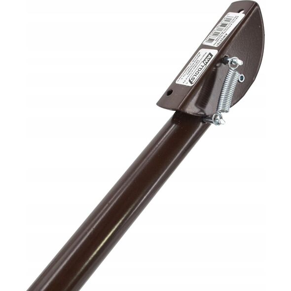 AWTools AWTOOLS PODPORA GARAŻOWA MALOWANA 25x500mm DUŻA BRĄZOWA 13526247 5903678620752