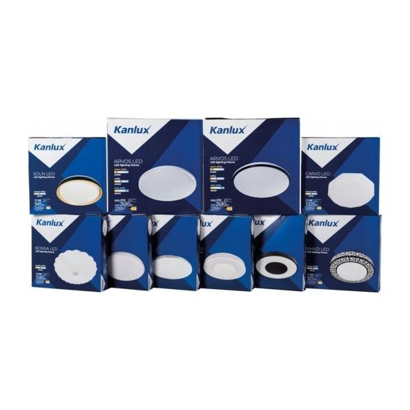 Lampa sufitowa Kanlux Kanlux Vand 37326 plafon lampa sufitowa 1x17,5W LED 4000K biały 13530616 5905339373267