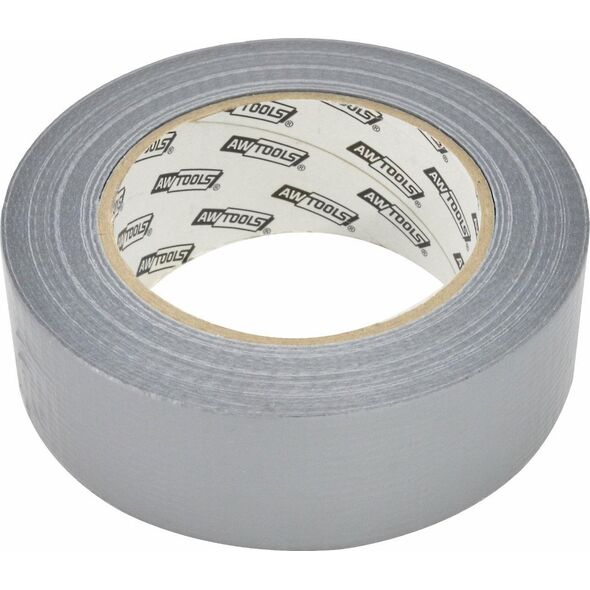 AWTools AWTOOLS TAŚMA ZBROJONA SILVER DUCT TAPE 38mm*50m 13532589 5903678621285