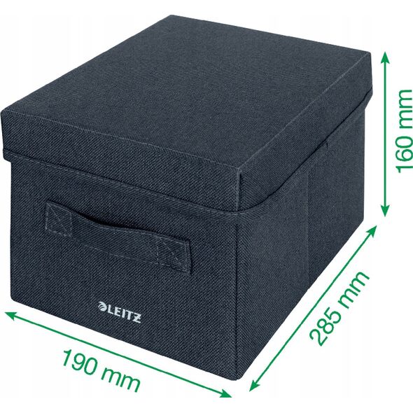 Leitz Pude�ko z pokrywk� Leitz Fabric ma�e 2sz 13534181 4002432134939