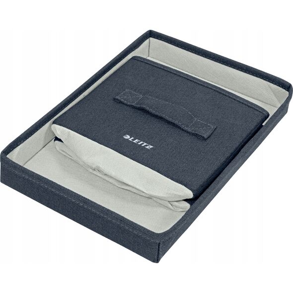 Leitz Pude�ko z pokrywk� Leitz Fabric ma�e 2sz 13534181 4002432134939