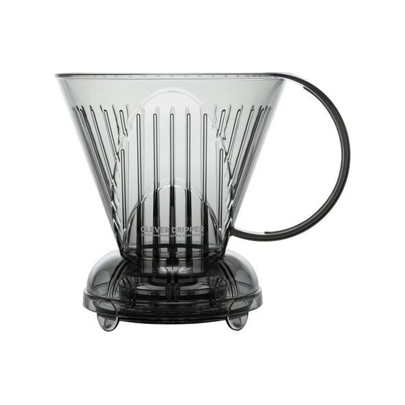 Clever Clever Dripper - Zaparzacz do kawy L 500ml przezroczysty szary + 100 filtrów 13550941 4715838467418
