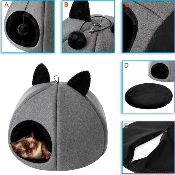 DOGGY R1 KITTY HEAD GRAFITOWY 13558375 5902414547858
