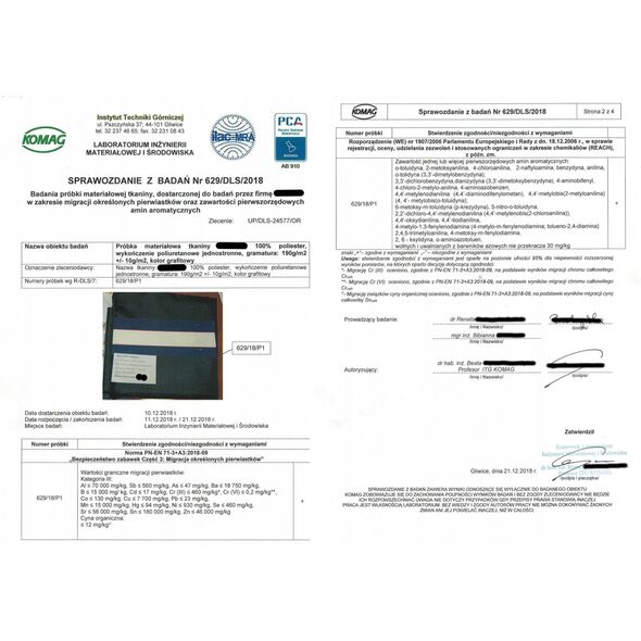 Hobbygarden R2 PODUSZKA KAJA NIEBIESKIE LIŚCIE 13558434 5902414548657