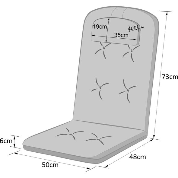 Hobbygarden PODUSZKA BENITA 3D KOLOROWE LIŚCIE 13558524 5902414550209