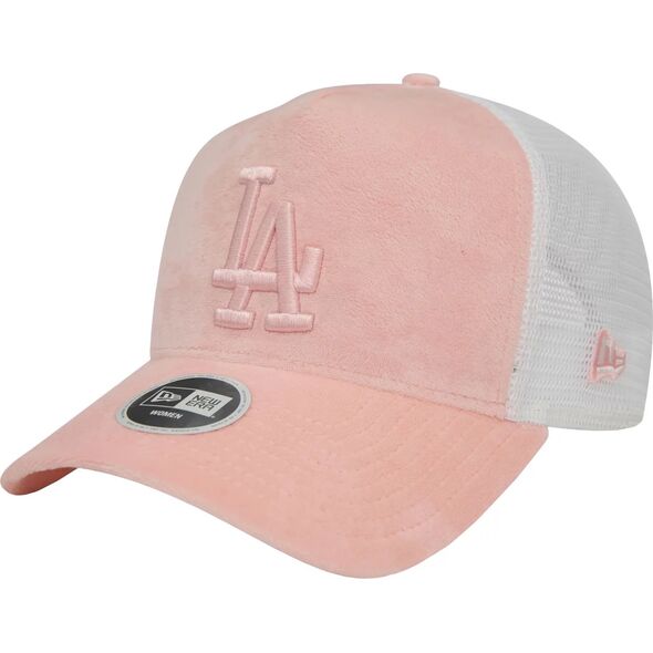 New Era New Era Wmns LA Dodgers Velour Trucker Cap 60435011 Różowe OSFM 13567540 197373884594