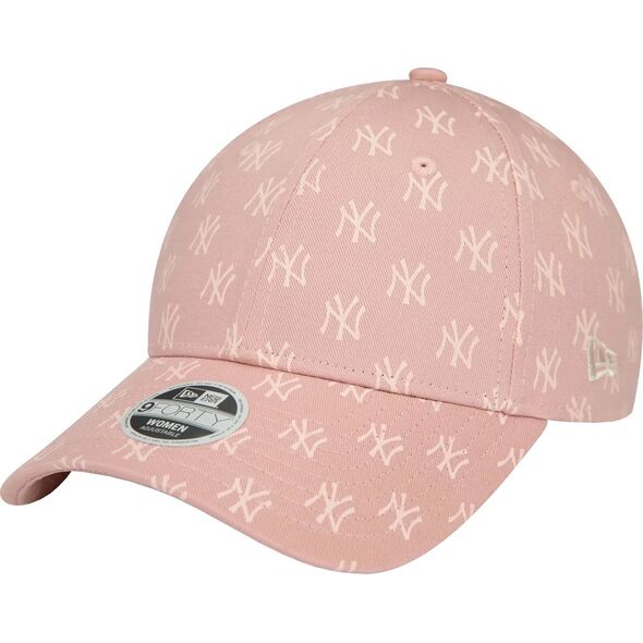 New Era New Era Wmns Monogram 9FORTY New York Yankees Cap 60434993 Różowe OSFM 13567542 197373884662