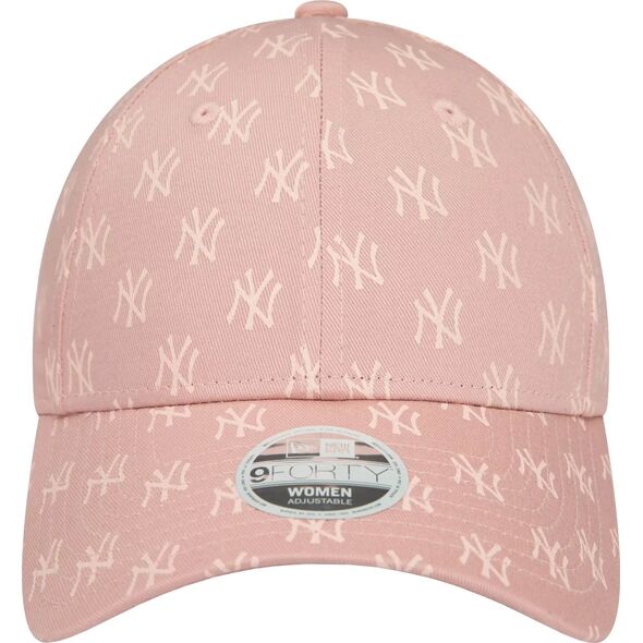 New Era New Era Wmns Monogram 9FORTY New York Yankees Cap 60434993 Różowe OSFM 13567542 197373884662