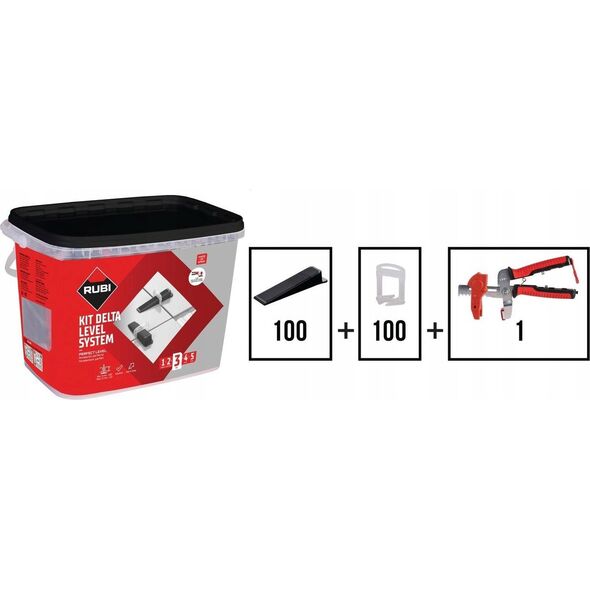 Rubi RUBI ZESTAW DELTA 1,5 mm (3-12 mm) 13570460 8413797039573