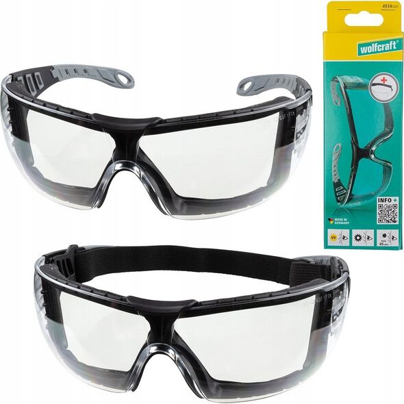 Wolfcraft Okulary ochronne Wolfcraft - PRO (CE) 13571962 4006885493407