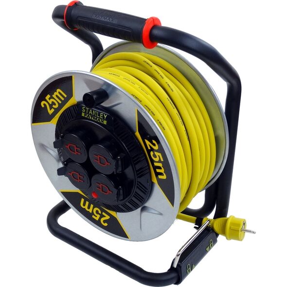 Stanley STANLEY PRZEDŁUŻACZ BĘBNOWY  25m  3x1,5mm 16A IP44 13571969 8719322271587