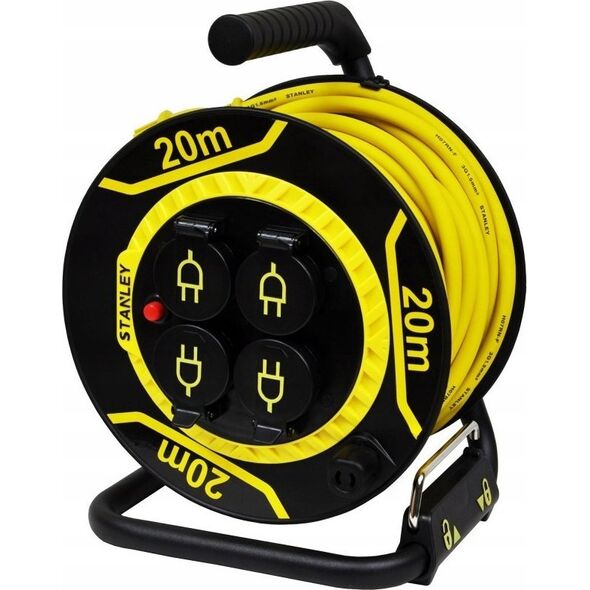 Stanley STANLEY PRZEDŁUŻACZ BĘBNOWY  25m  3x1,5mm 16A IP44 13571969 8719322271587