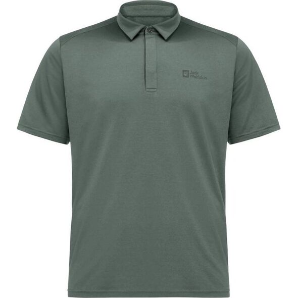 Jack Wolfskin Jack Wolfskin Delfami Polo Shirt 1809801-6000 Czarne S 13574784 4064993981346