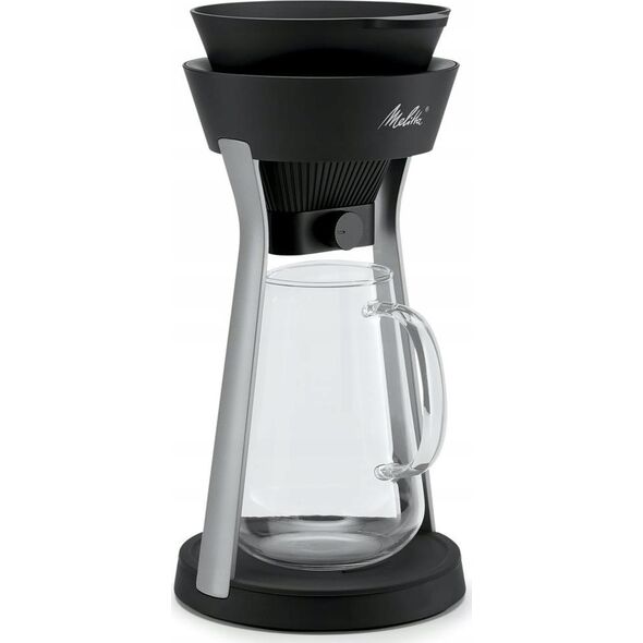 Melitta Melitta - AMANO Czarno-srebrny - Stacja z dripperem do parzenia kawy 13575718 4006508224159