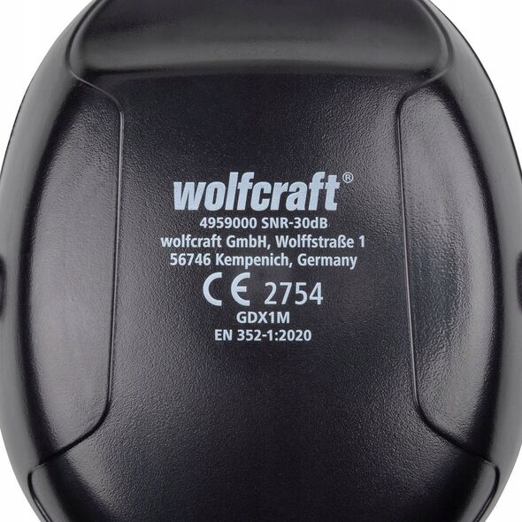 Wolfcraft Nauszniki ochronne PROFI, Wolfcraft 13576726 4006885495906