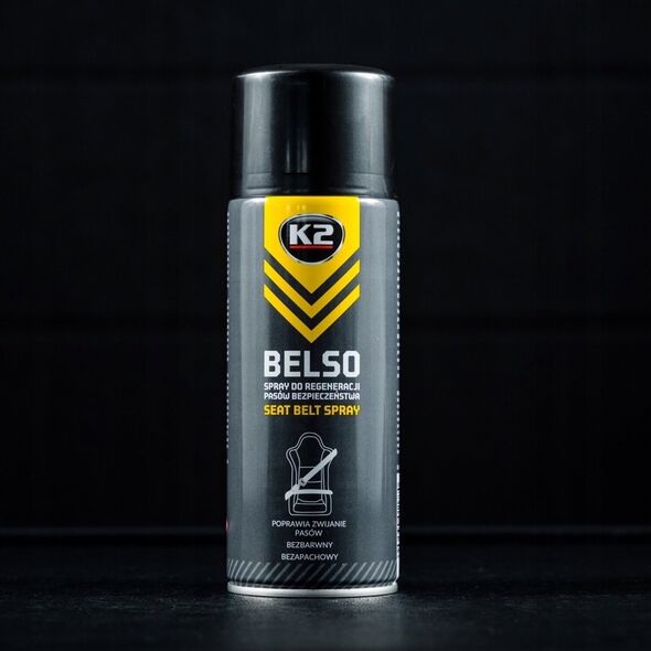 K2 K2 SPRAY DO REGENERACJI PASÓW BEZPIECZEŃSTWA BELSO 400ML 13576754 5906534011770
