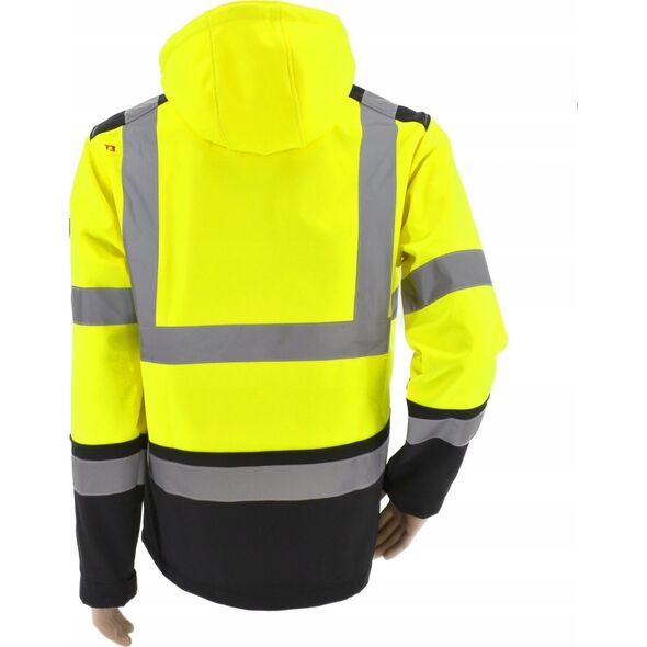 Kurtka męska AWTools AWTOOLS KURTKA SOFTSHELL BLUZA T3/ ODBLASKOWA/  M 13576953 5903678618360