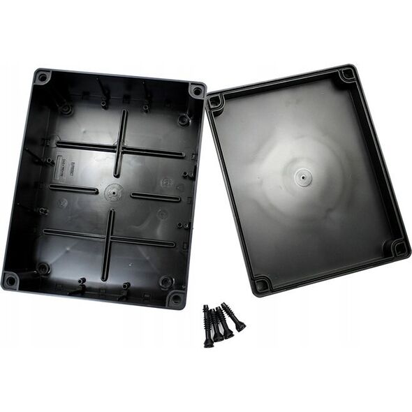 Pawbol Puszka instalacyjna Pawbol S-BOX S-BOX 516CZ bezhalogenowa, bez dławików 240x190x90, IP65, IK08 czarna 13582328 5901350826324