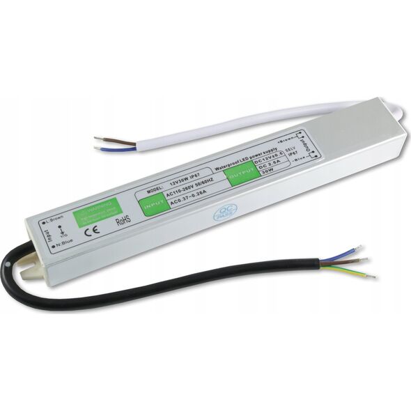 ECOLIGHT2 Zasilacz LED hermetyczny Ecolight EC79608 IP67 30W 12V 13603240 5901986796084