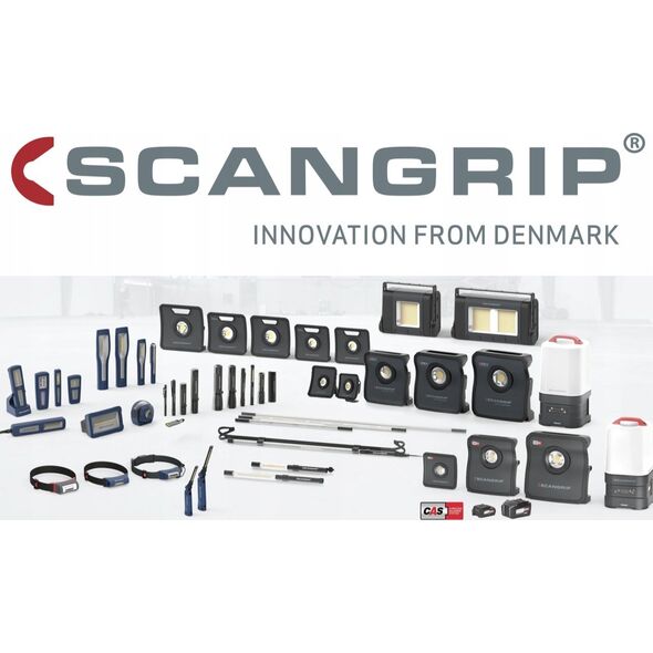 Scangrip Akumulatorowa latarka 600 lm FLASH 600 03.5133 13604580 5708997351338