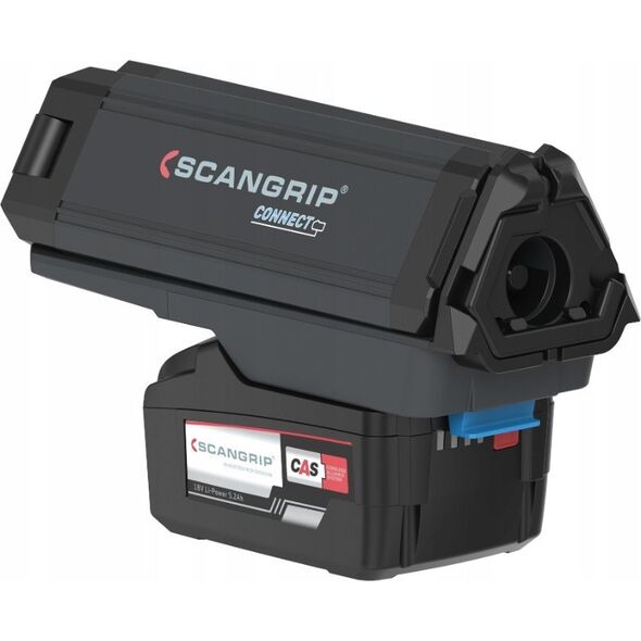 Scangrip Akumulatorowa lampa robocza z dwoma głowicami 2500 lm DUO CONNECT 03.6111C 13605071 5708997006986