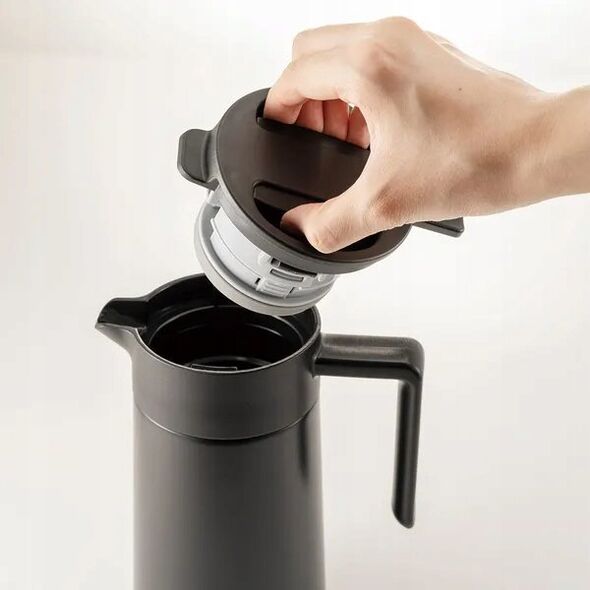 Hario Hario - Serwer termiczny z ceramiczną powłoką czarny 800ml 13606524 4977642221895
