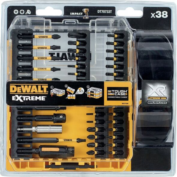 Dewalt DEWALT FLEXTORQ BIT SET 38 pcs. +GLASSES 13615378 5035048503874