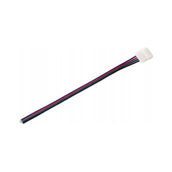 ECOLIGHT2 Eco Light EC79630 złączka do taśm LED RGB jednostronna z przewodem 13615423 5901986796305