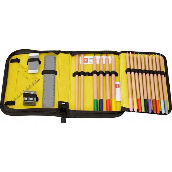 Piórnik LEGO LEGO Pencil Box With Contents 20085-2404 Niebieskie One size 13615690 5711013127282