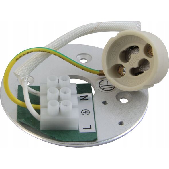 Lampa sufitowa LVT LVT 0938 lampa sufitowa oprawa natynkowa spot 1x35W GU10 czarne 13616721 5908263384538