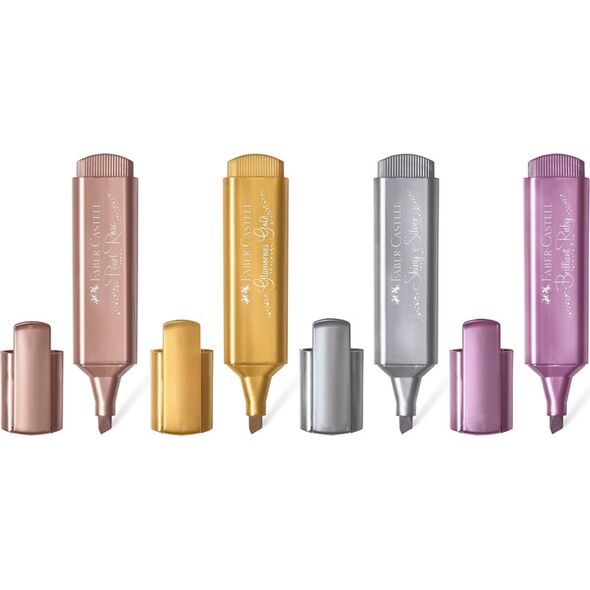 Faber-Castell Zakreślacz 1546 metaliczny złoty 154650 FC FABER-CASTELL 13633470 4005401546504