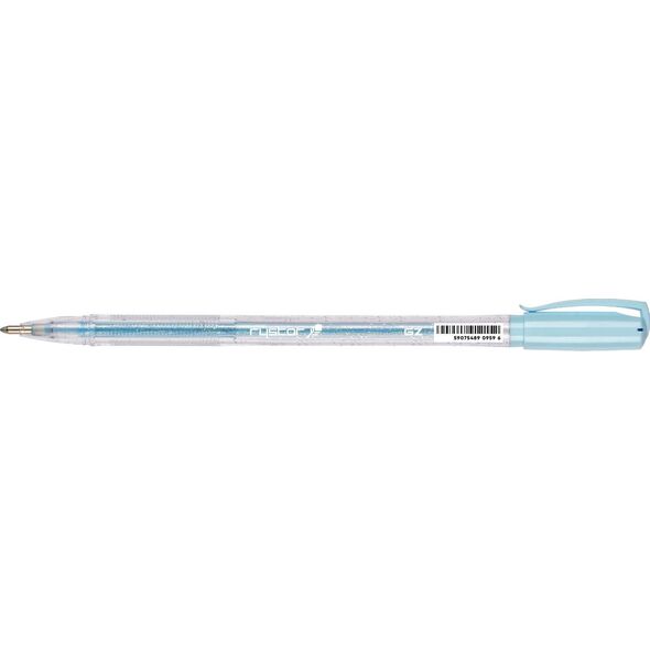 Rystor Pióro żelowe niebieskie brokatowe GZ-031/CB 426-062 RYSTOR 13644779 5907548909596