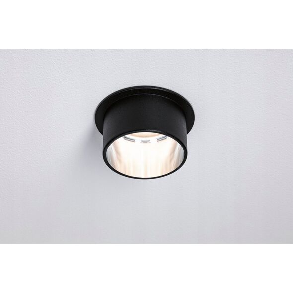 Paulmann Oprawa wpuszczanat Gil Coin 3StepDim rd starr LED 3x6W 2700K 230V schwarz matt/eisenAlu 13646067 4000870933831