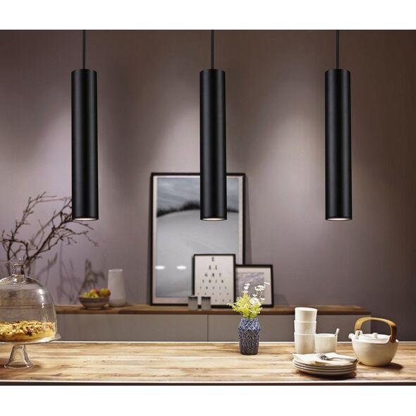 Lampa wisząca Paulmann URail wisząca Catalejo max10W GU10 czarny Met 13646071 4000870968185
