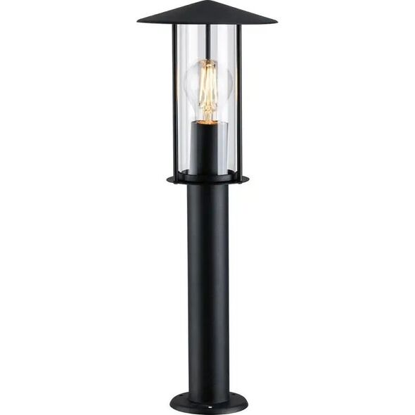 Paulmann Oprawa ogrodowa słupkowa CLASSIC LED E27 4.3W 420lm 500mm 2200K  IP44 230V czarny aluminium 13646075 4000870947371