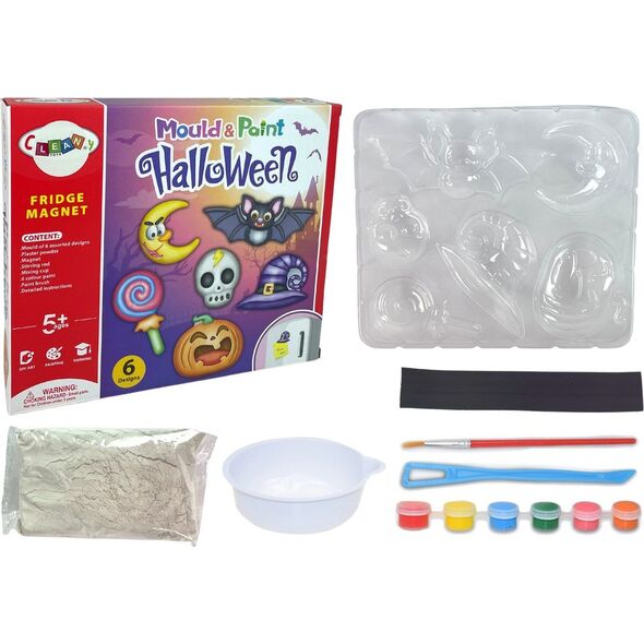 LeanToys Zestaw DIY Halloween Magnesy Odlewy Gipsowe Dynia 13655700 5905214975197