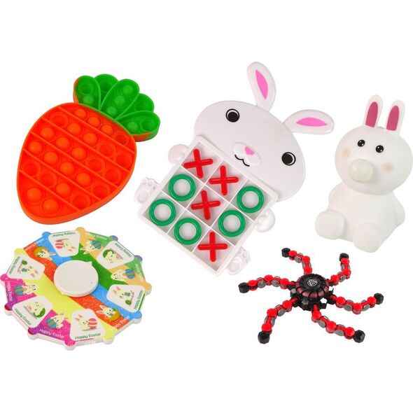 LeanToys Zestaw Zabawek Wielkanocnych Fidget Toys Antystresowe 24 Elementów 13655755 5905323216778