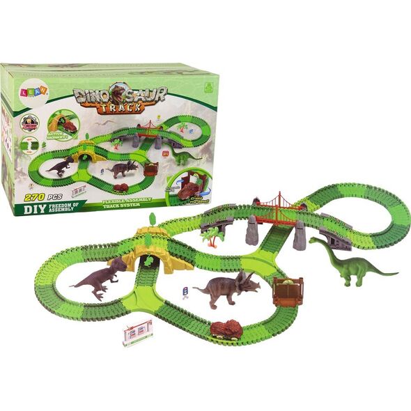 LeanToys Tor Dla Dinozaurów 270 Elementów Akcesoria 13655759 5905515352222