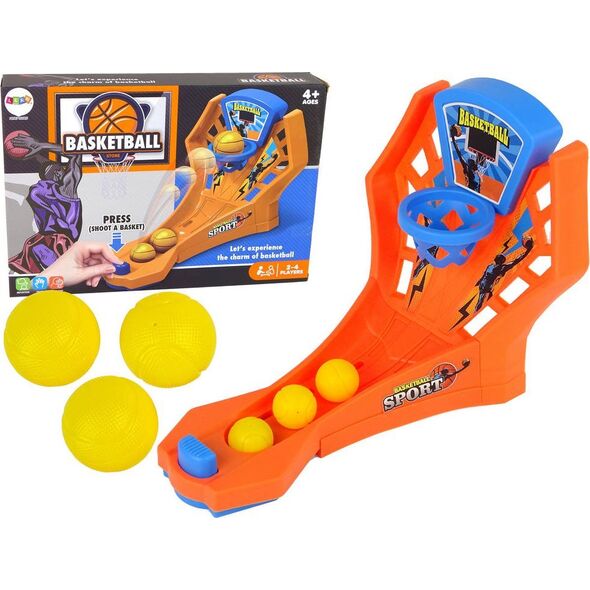 LeanToys Gra Zręcznościowa Koszykówka Wyrzutnia Piłki 13655805 5905323218352