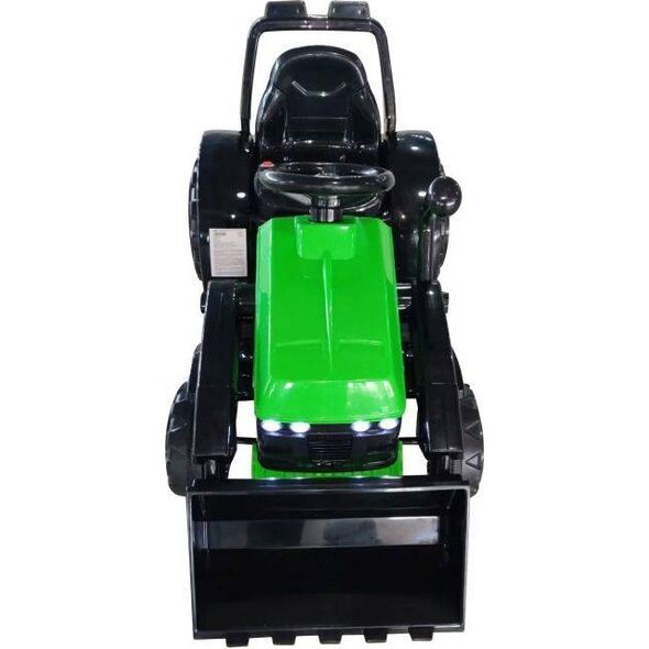 Triton Traktor na Akumulator ZP1001B Z Łyżką Klakson Zielony 13655825 5905515355247