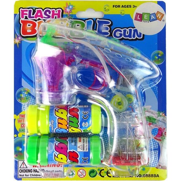 LeanToys Maszyna do Baniek Mydlanych Pistolet Kolorowa 13655869 5905515357296