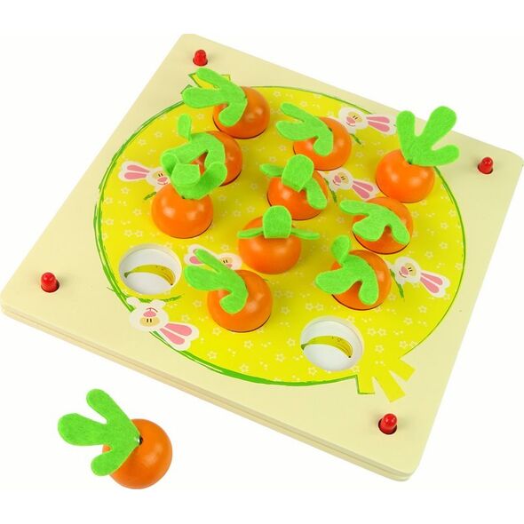 LeanToys Gra Memory Marchewki Drewniana 13655878 5905679074138