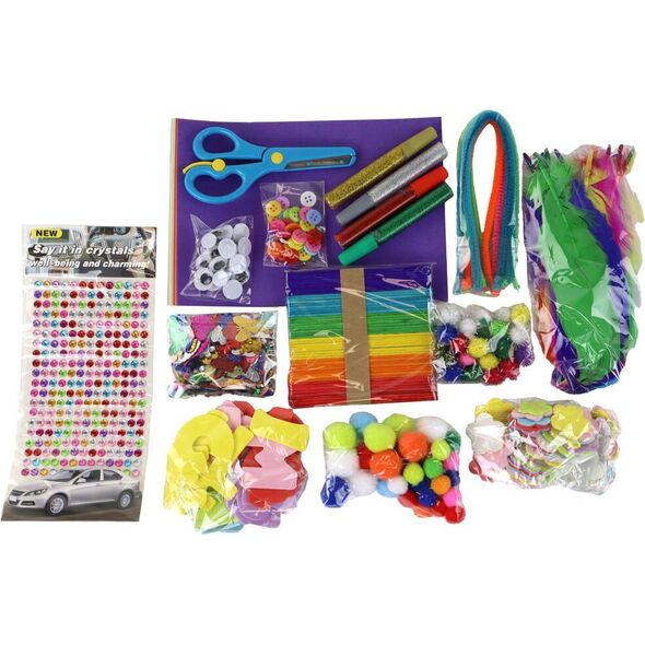 LeanToys Zestaw Artystyczny Kreatywny Plastyczny W Słoiku DIY 13655919 5905515353809