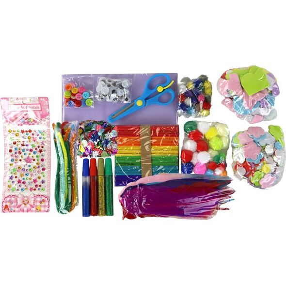 LeanToys Zestaw Artystyczny Kreatywny Plastyczny W Słoiku DIY 13655921 5905515353816